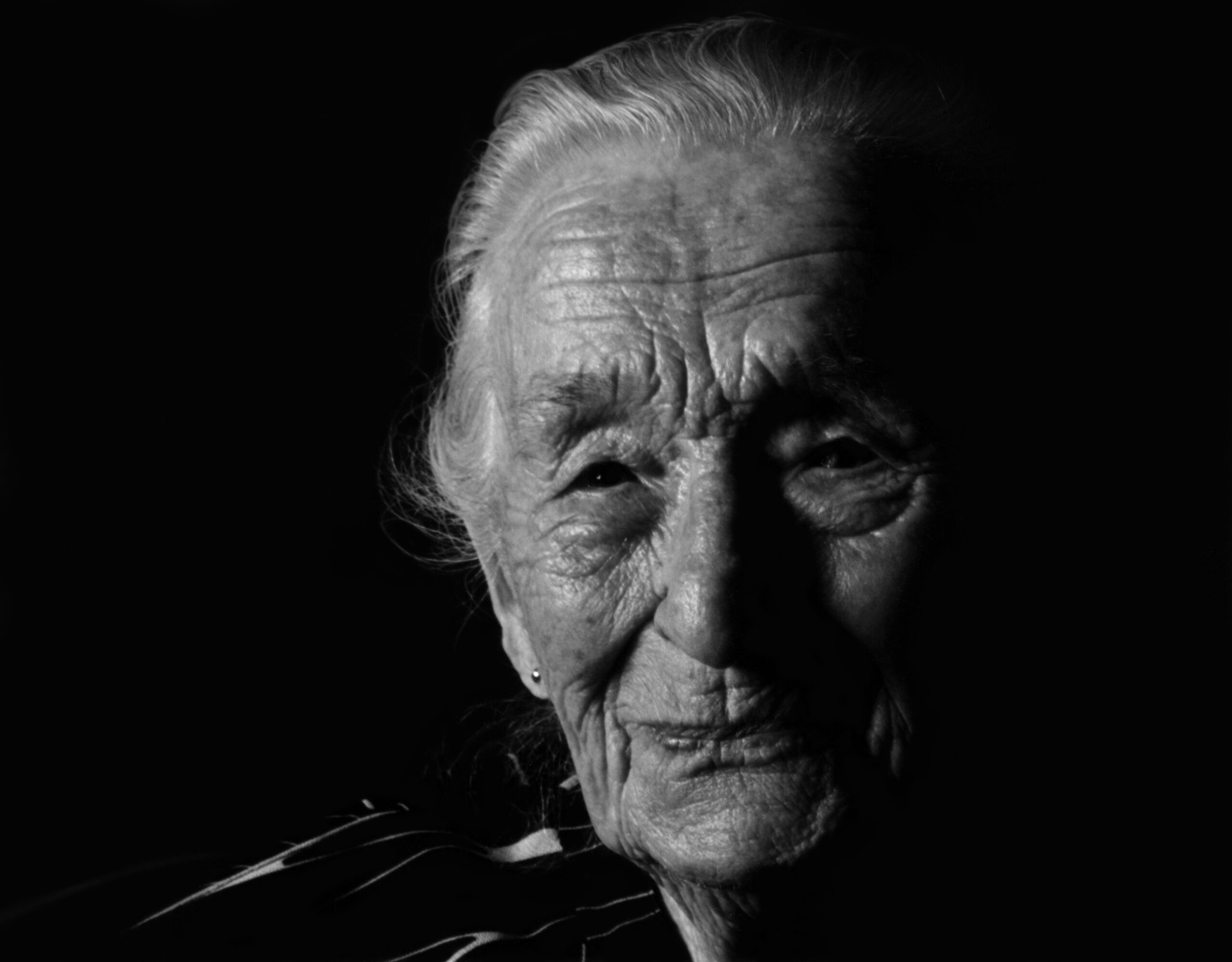 schwarz weiß portrait