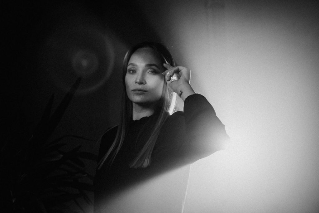 schwarz weiss portrait